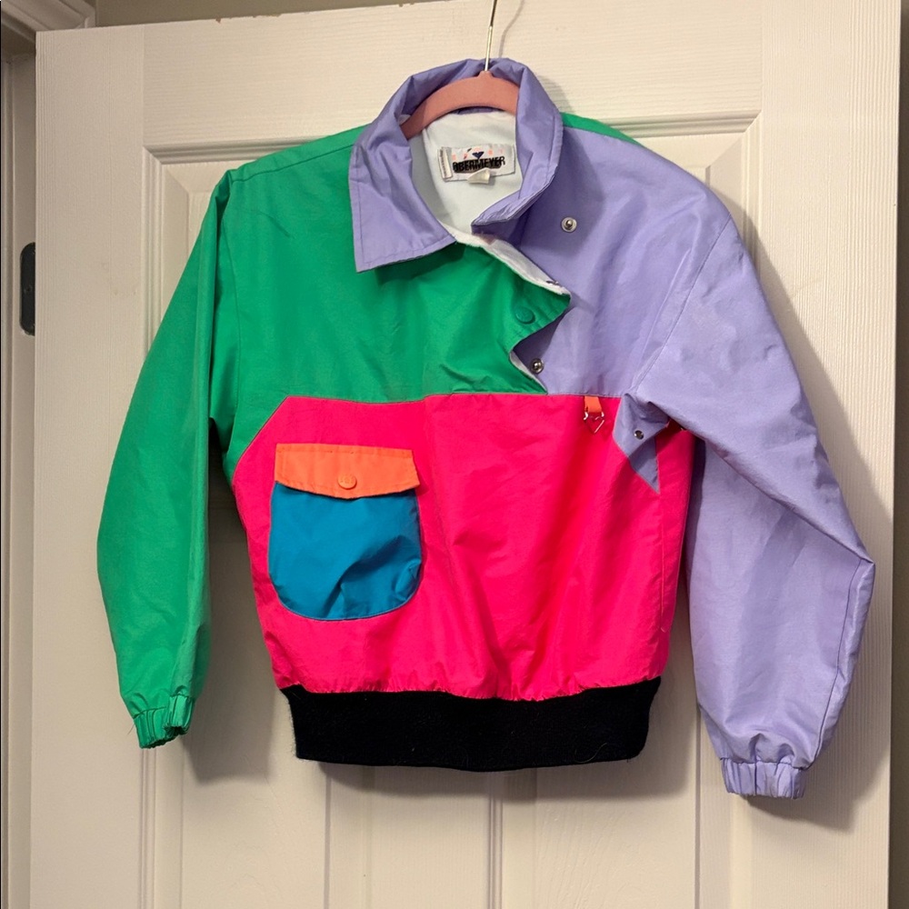 Obermeyer Classic 90’s neon Multicolor Kids Pullover